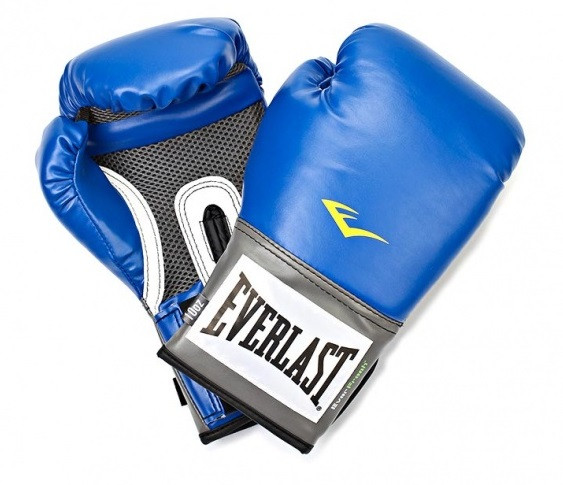 Боксёрские перчатки Everlast синие